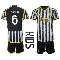 Juventus Danilo Luiz #6 Hjemmedraktsett Barn 2023-24 Kortermet (+ Korte bukser)